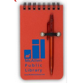 Pocket Sized Spiral Jotter Notepad Notebook w/ Pen (Overseas)